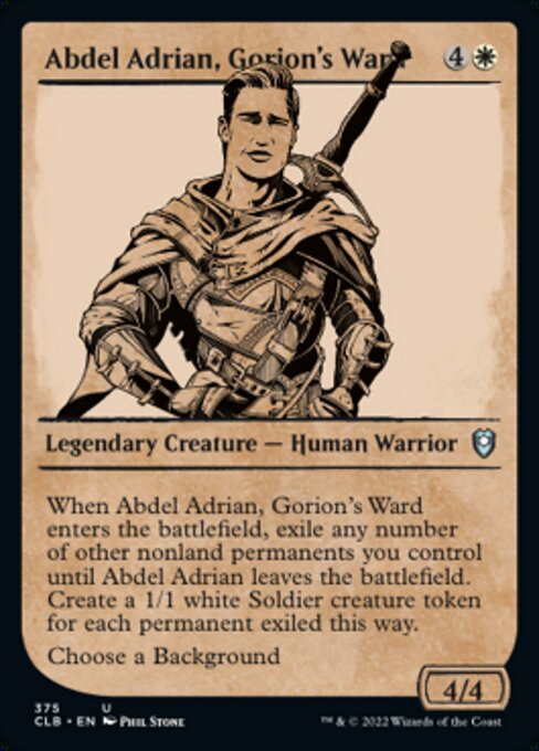 Abdel Adrian, Gorion's Ward [Showcase Foil]