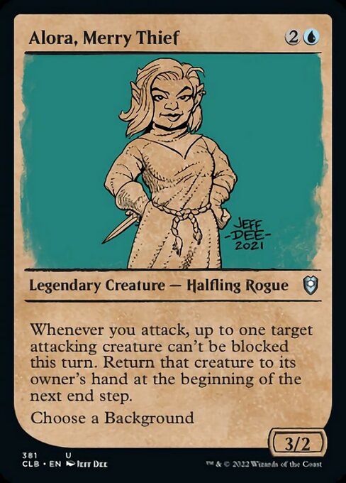 Alora, Merry Thief [Showcase Foil]