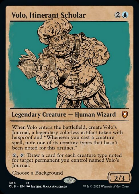 Volo, Itinerant Scholar [Showcase Foil]