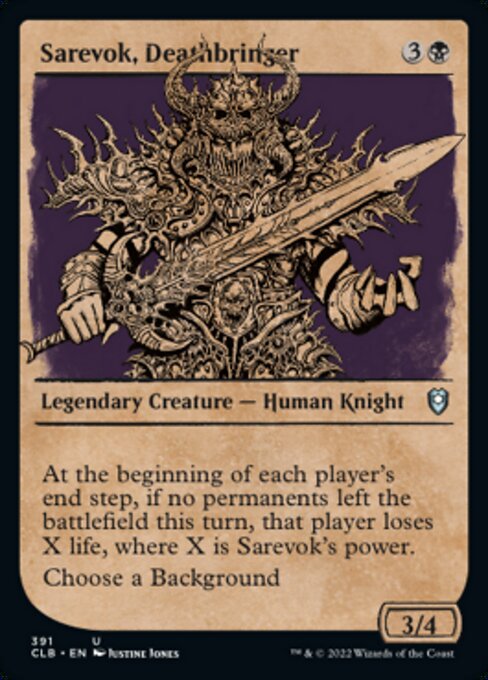 Sarevok, Deathbringer [Showcase Foil]