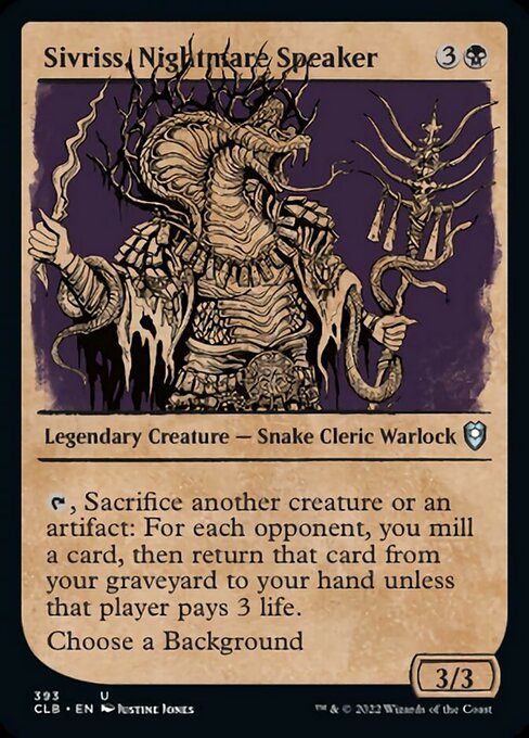 Sivriss, Nightmare Speaker [Showcase Foil]