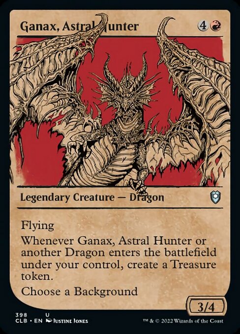 Ganax, Astral Hunter [Showcase Foil]