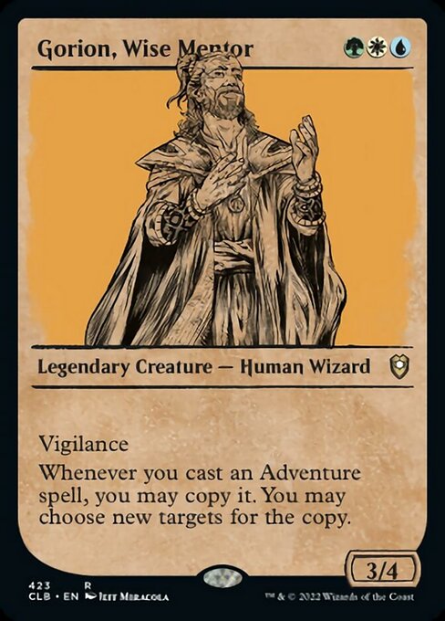 Gorion, Wise Mentor [Showcase Foil]