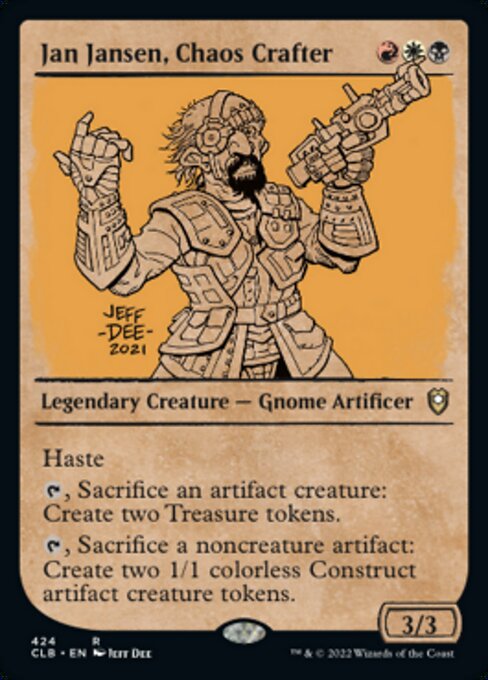 Jan Jansen, Chaos Crafter [Showcase Foil]