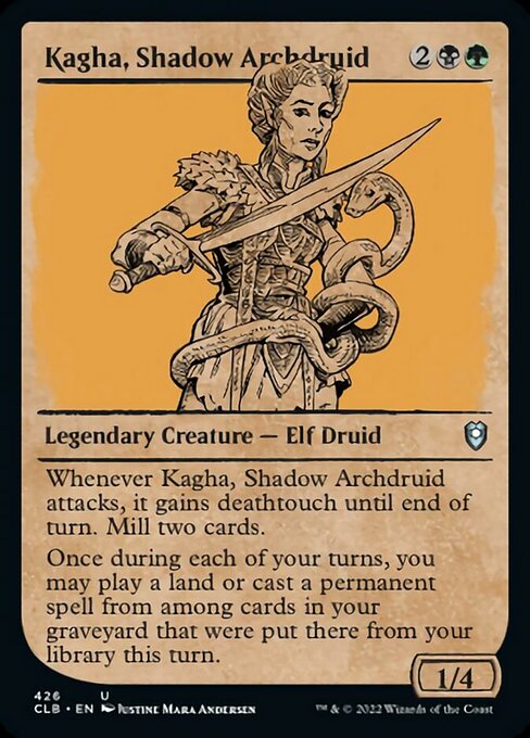 Kagha, Shadow Archdruid [Showcase Foil]