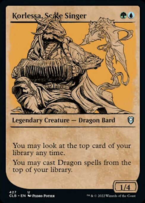 Korlessa, Scale Singer [Showcase Foil]
