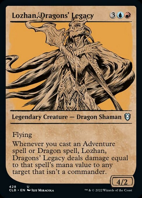 Lozhan, Dragons' Legacy [Showcase Foil]