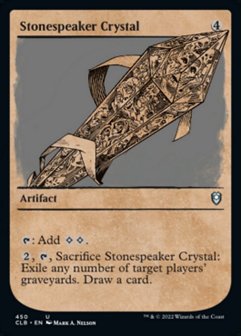 Stonespeaker Crystal [Showcase Foil]