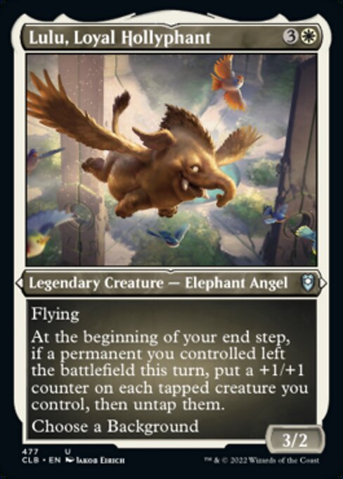 Lulu, Loyal Hollyphant [Etched Foil]