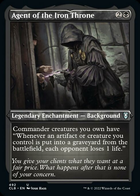 Agent of the Iron Throne [Etched Foil]