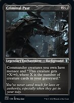 Criminal Past [Etched Foil]