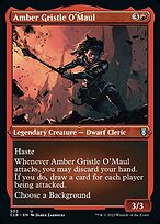 Amber Gristle O'Maul [Etched Foil]