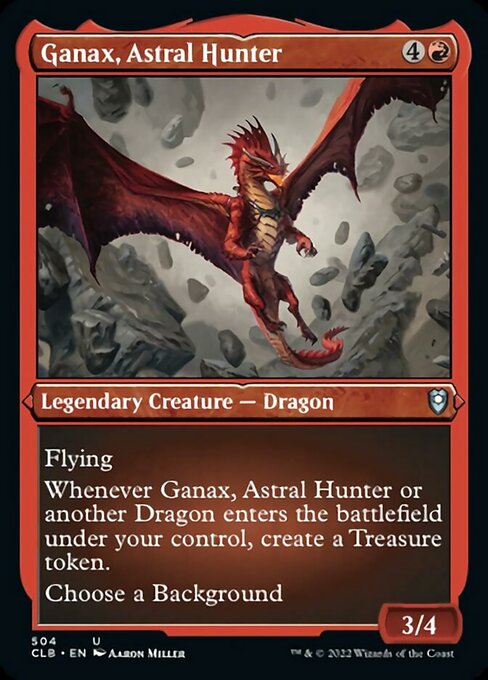 Ganax, Astral Hunter [Etched Foil]