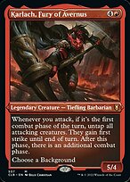 Karlach, Fury of Avernus [Etched Foil]
