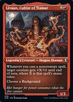 Livaan, Cultist of Tiamat [Etched Foil]