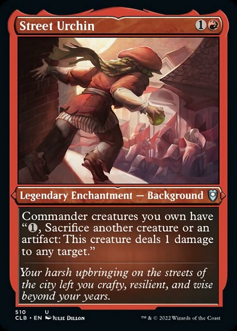 Street Urchin [Etched Foil]