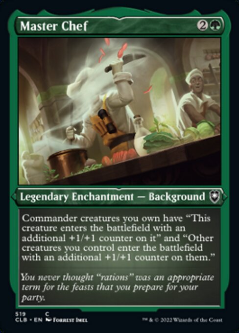 Master Chef [Etched Foil]