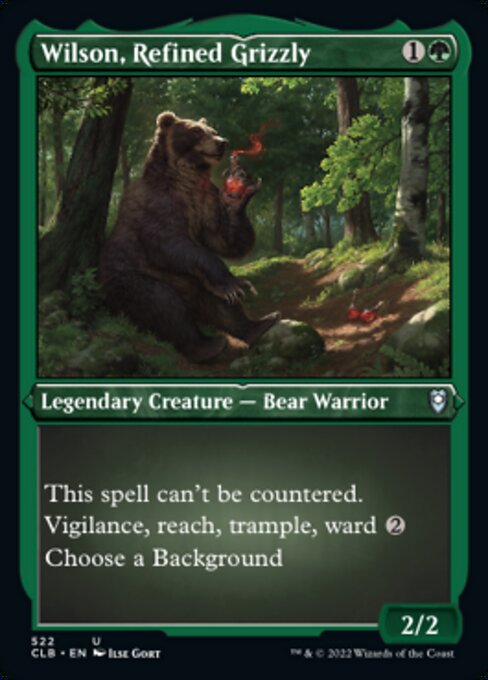 Wilson, Refined Grizzly [Etched Foil]