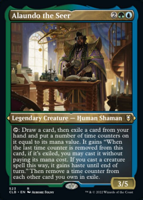 Alaundo the Seer [Etched Foil]