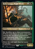 Baba Lysaga, Night Witch [Etched Foil]