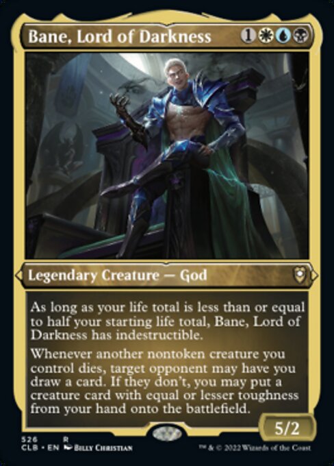 Bane, Lord of Darkness [Etched Foil]