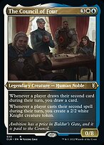 The Council of Four [Etched Foil]