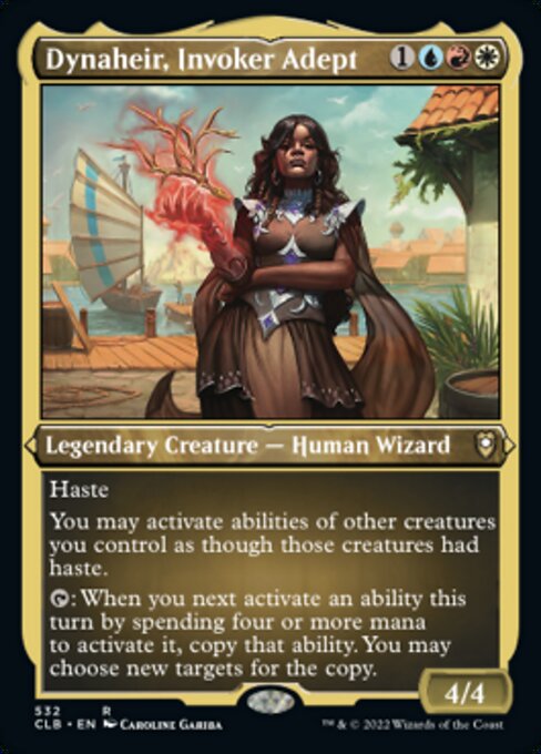 Dynaheir, Invoker Adept [Etched Foil]