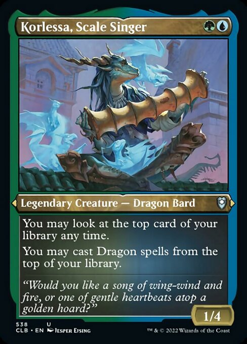 Korlessa, Scale Singer [Etched Foil]