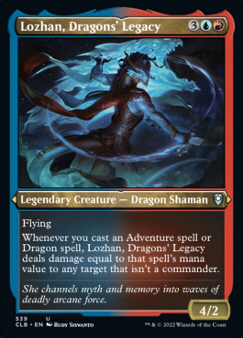Lozhan, Dragons' Legacy [Etched Foil]