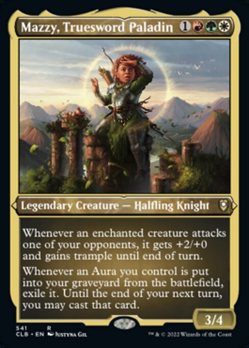 Mazzy, Truesword Paladin [Etched Foil]