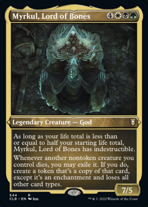 Myrkul, Lord of Bones [Etched Foil]