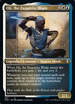 Oji, the Exquisite Blade [Etched Foil]