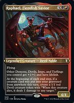 Raphael, Fiendish Savior [Etched Foil]