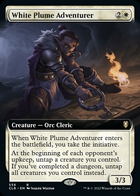 White Plume Adventurer [Extended Artwork Foil]