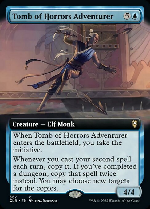 Tomb of Horrors Adventurer [Extended Artwork Foil]