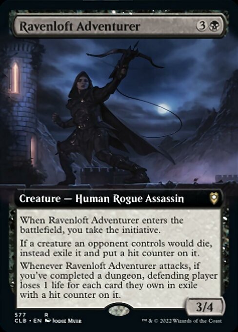Ravenloft Adventurer [Extended Artwork Foil]