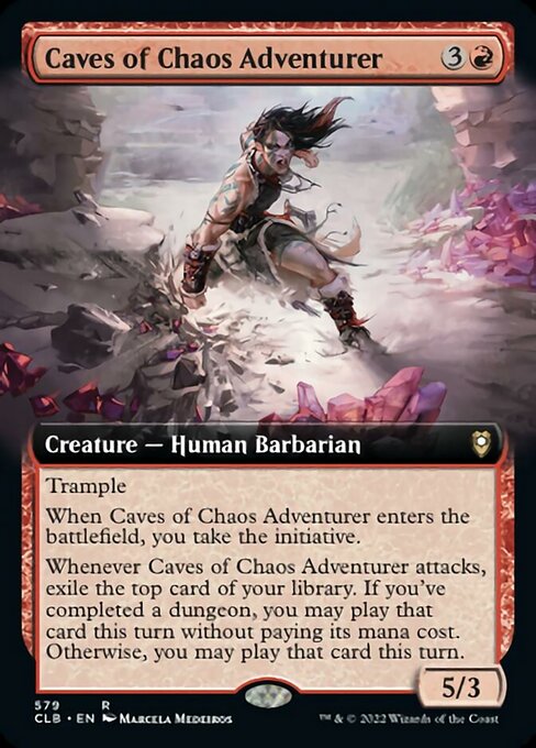 Caves of Chaos Adventurer [Extended Artwork Foil]
