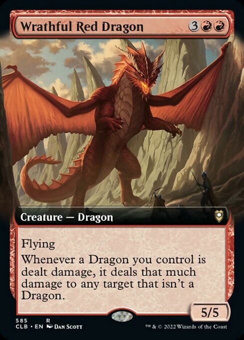 Wrathful Red Dragon [Extended Artwork]