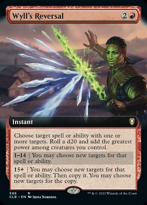 Wyll's Reversal [Extended Artwork Foil]