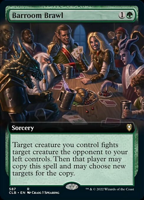 Barroom Brawl [Extended Artwork Foil]