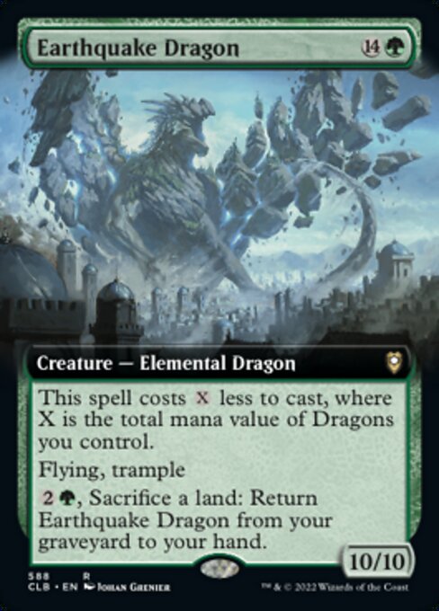 Earthquake Dragon [Extended Artwork Foil]