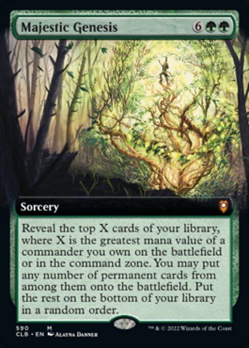 Majestic Genesis [Extended Artwork Foil]