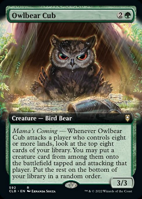 Owlbear Cub [Extended Artwork]