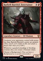 Baeloth Barrityl, Entertainer [Foil]