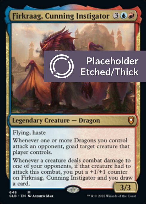 Firkraag, Cunning Instigator [Etched Foil]