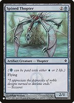 Spined Thopter [Phyrexian]