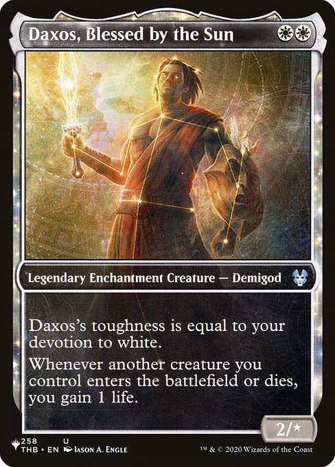 Daxos, Blessed by the Sun [Showcase]