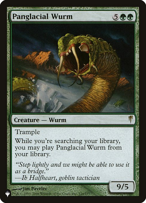 Panglacial Wurm [Foil]