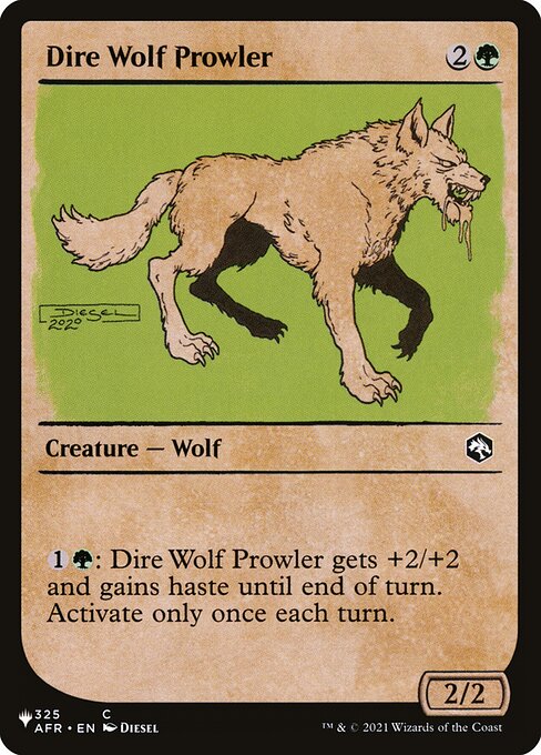 Dire Wolf Prowler [Showcase]