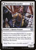 Panicked Bystander // Cackling Culprit
